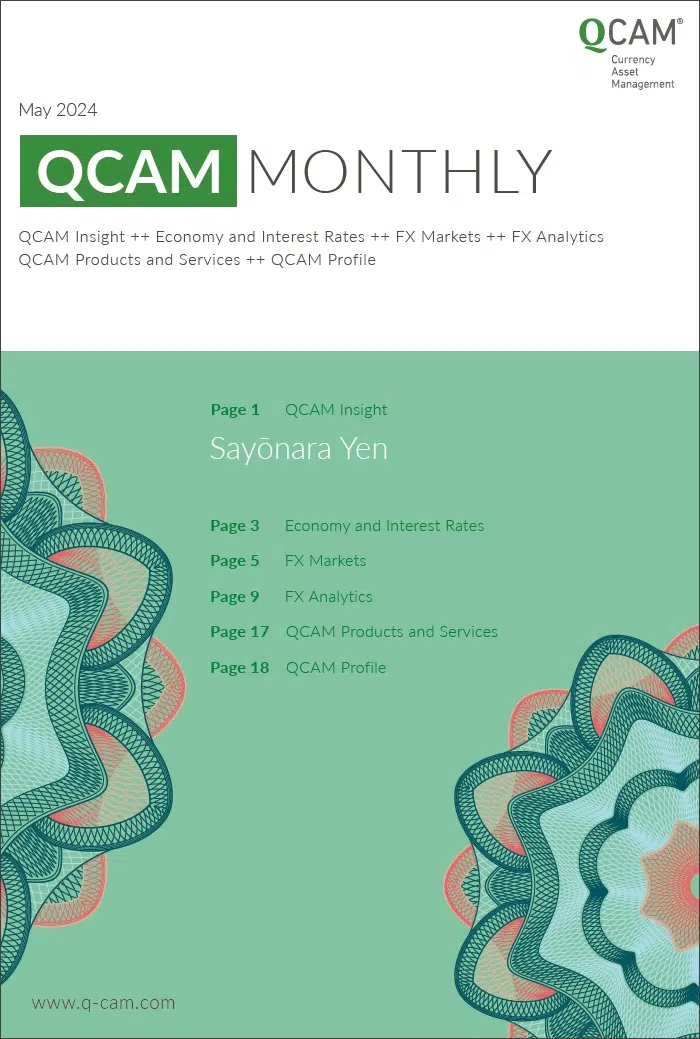 Frontpage QCAM MONTHLY May 2024 - Sayonara Yen